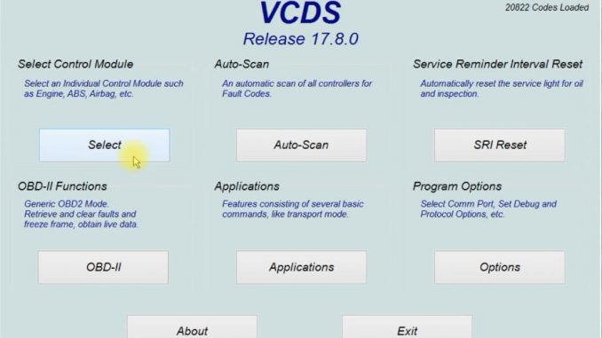 vcds code