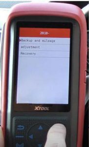 x100 xtool odometer