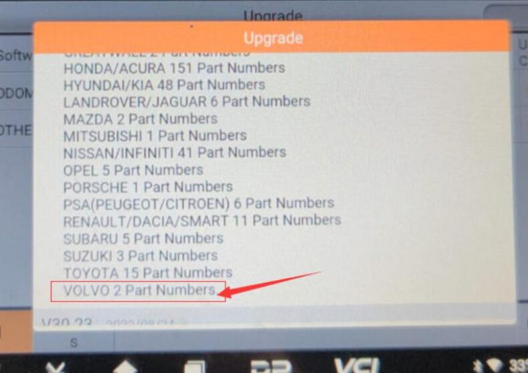 OBDSTAR P50 Volvo Airbag Reset newest Car List OFFICIAL BLOG