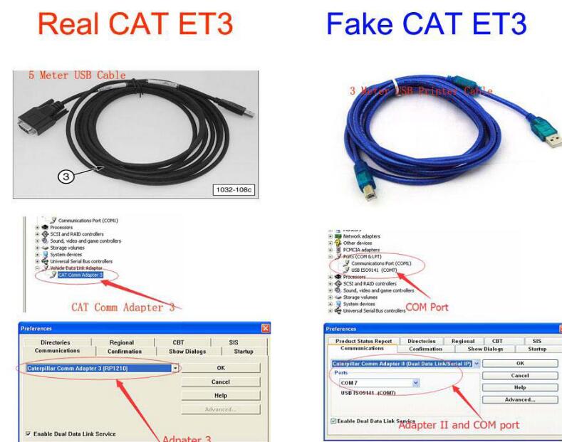 2023A Latest Version CAT Caterpillar ET Diagnostic Adapter III Cat Communication Adapter 3（Real Caterpillar ET3 Adapter III） 2023A-Latest-Version-CAT-Caterpillar-ET-Diagnostic-Adapter-3