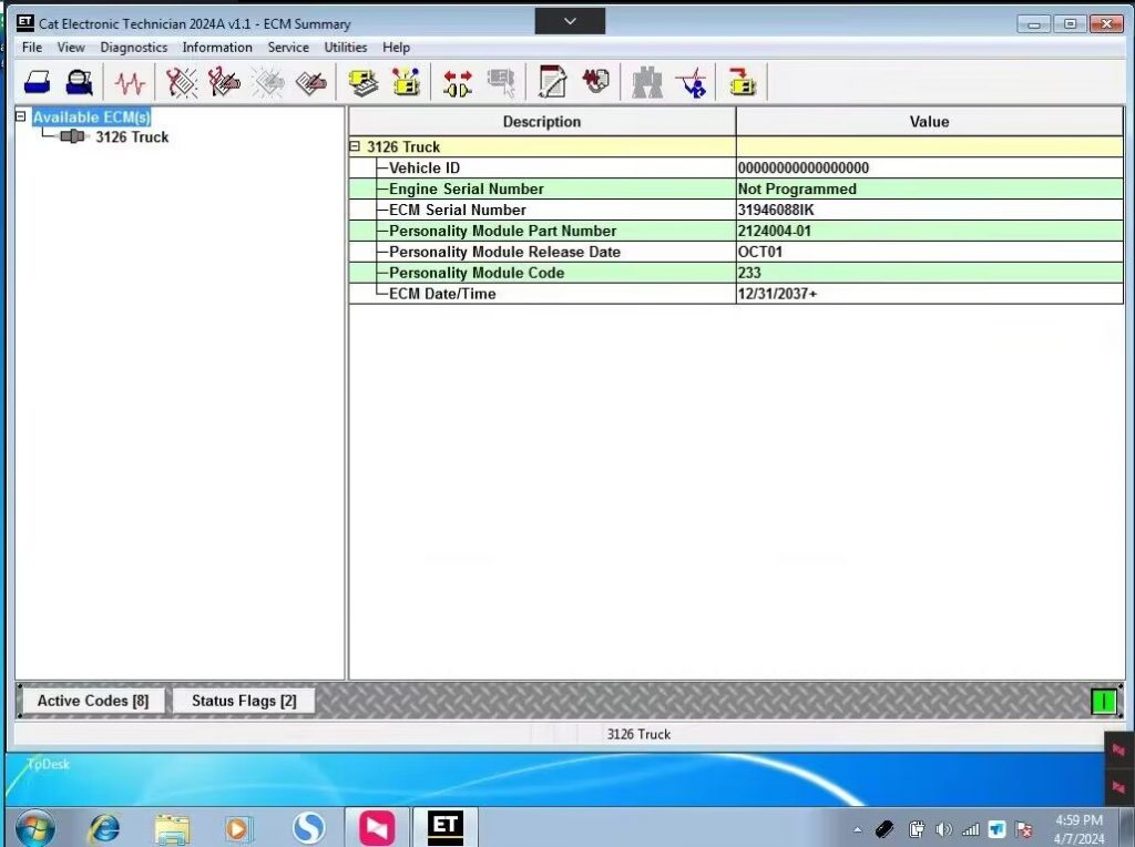 Caterpillar ET 2024C 2023A 2019C Electronic Technician Software Free Download