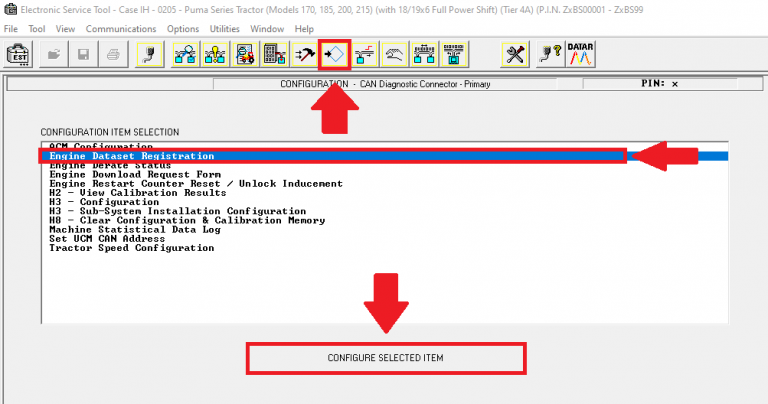 How to perfrom a Dataset Registration on a CNH machine – OBDII.SHOP ...