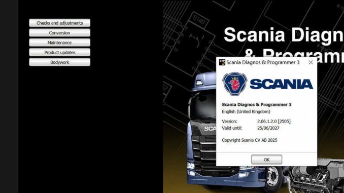 Scania SDP3 2.66.1
