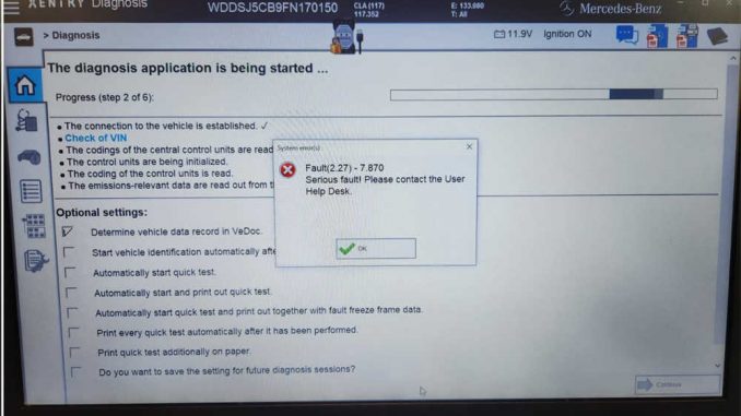 MB-Star-BENZ-C6-Xentry-Diagnosis-VCI-Error-“Fault(2.27)-7.870”-1