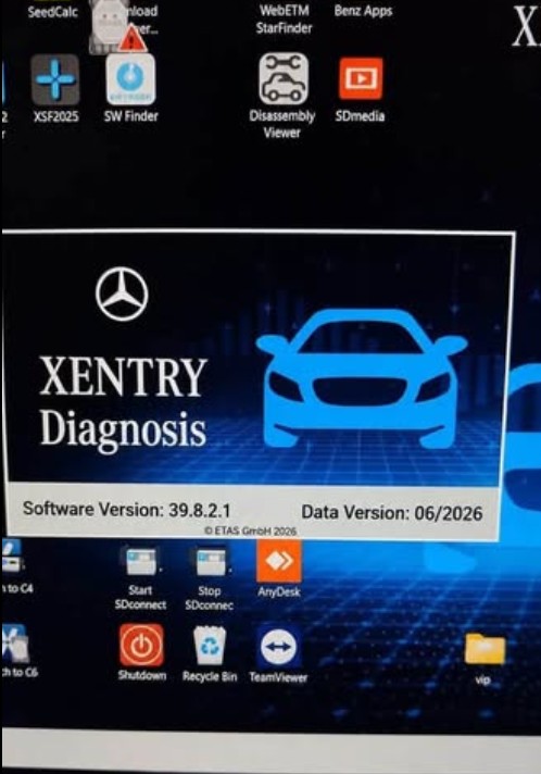 Mercedes-Benz XENTRY Diagnosis and DAS